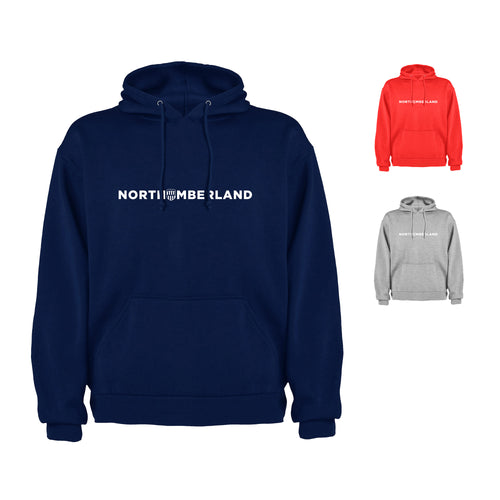 Northumberland Text Hoodie